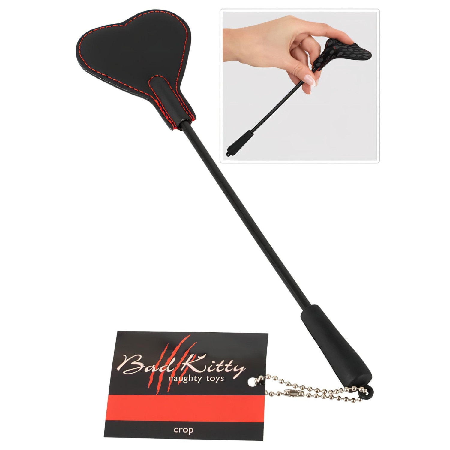 Bad Kitty - Kouzelná hůlka srdce - plácačka (25 cm)