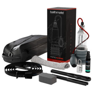 Bathmate HydroXtreme 7 Wide Boy - sada hydropumpy (průhledná)