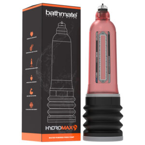Bathmate Hydromax9 - hydropumpa (červená)
