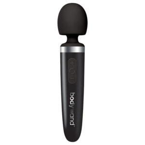 Bodywand Aqua - mini vibrátor na masáž - dobíjecí - černý