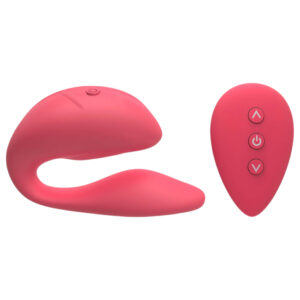 Cotoxo Cupid 2 - párový vibrátor s dálkovým ovládáním - červený
