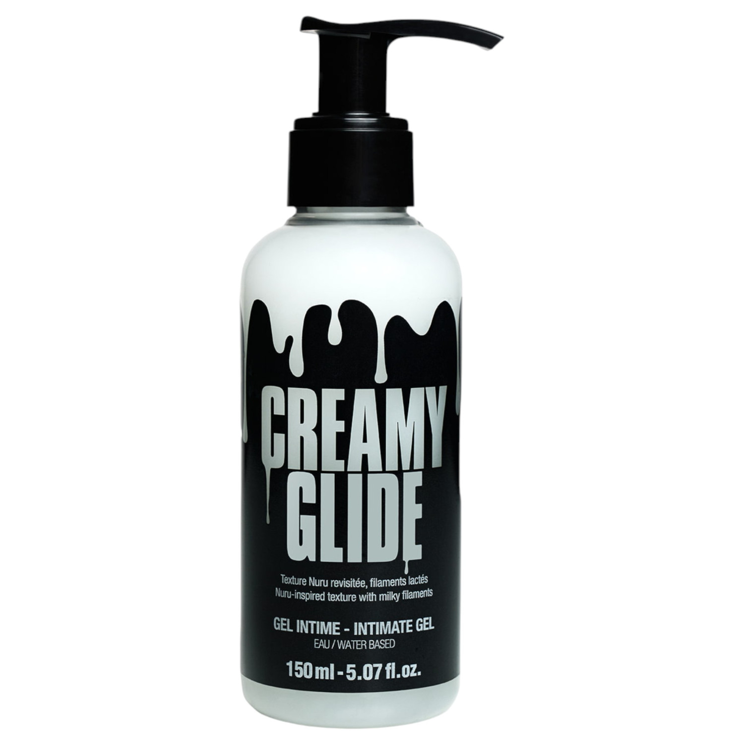 Creamy Glide - lubrikační gel na vodní bázi - umělé sperma - 150 ml