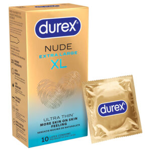 Durex Nude XL - extra velký kondom (10 ks)