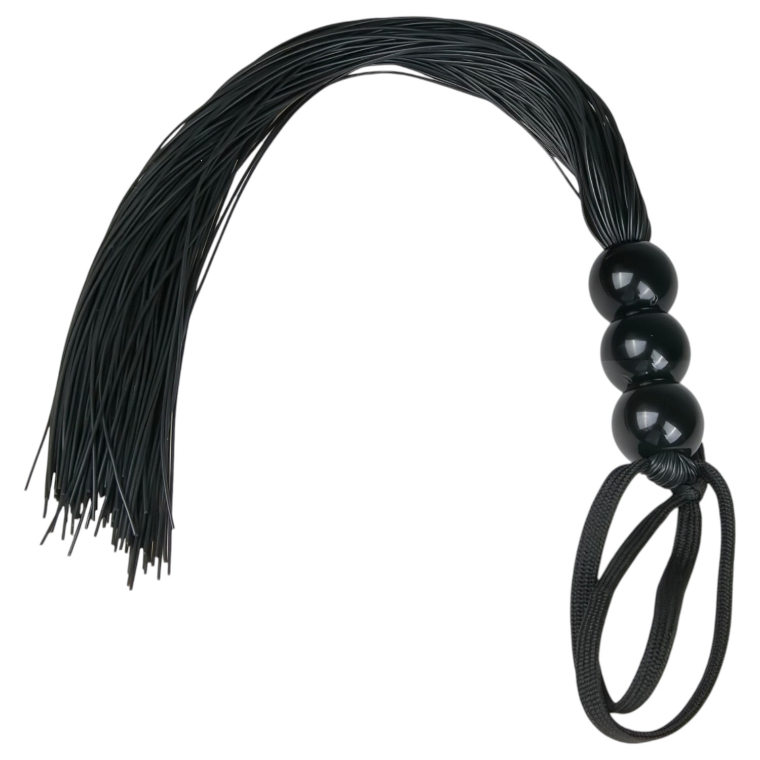 Easytoys - silikonový bič - černý