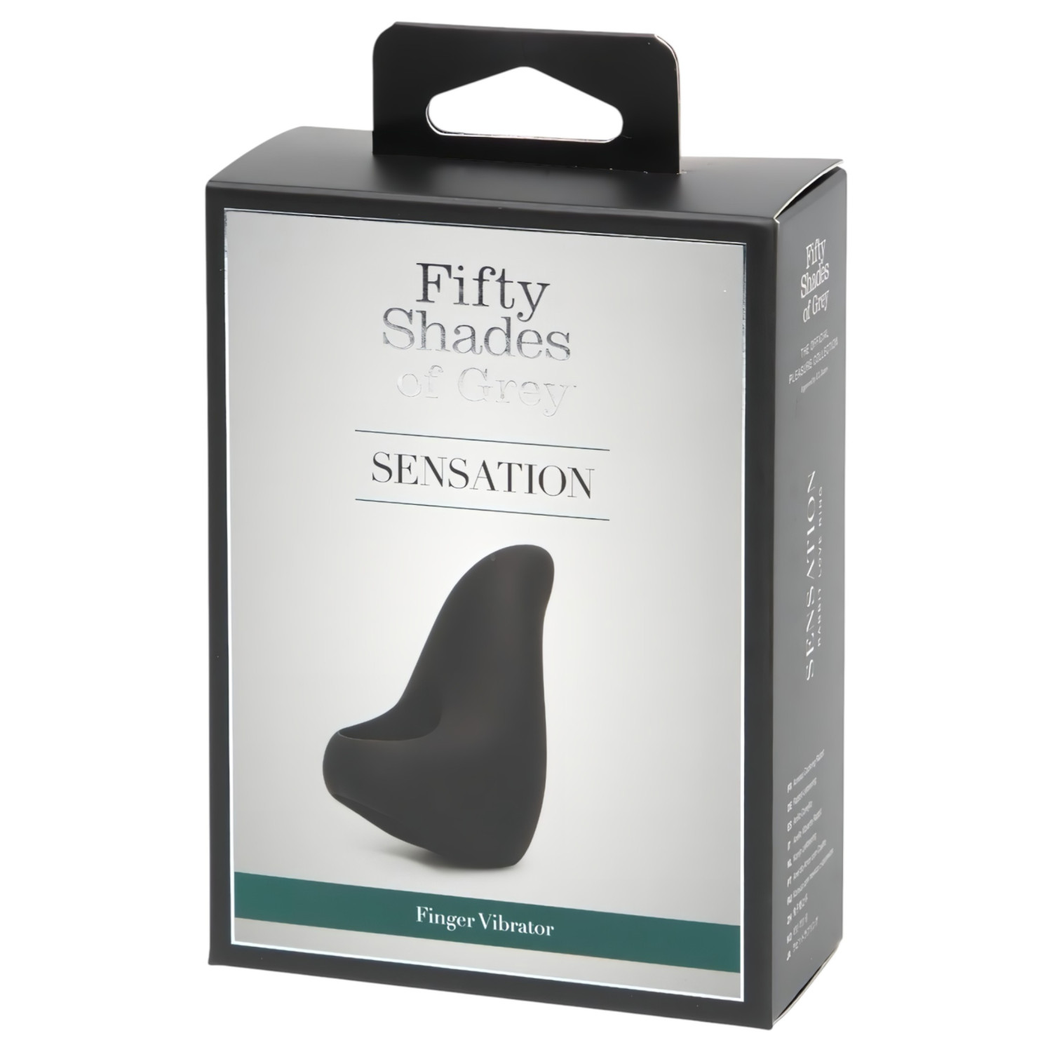 Fifty Shades of Grey - vibrační prstový stimulátor - černá