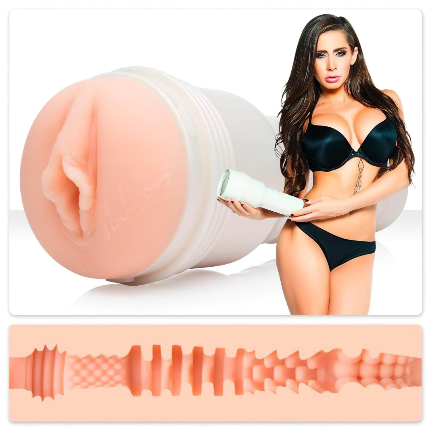 Fleshlight - masturbátor vagína - Madison Ivy Beyond - realistický materiál