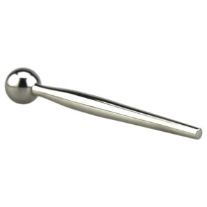 FukR - dilatátor s kovovými kuličkami - 8 cm - stříbrný