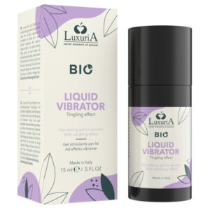 Intimateline Luxuria BIO - tekutý vibrační gel pro ženy (15 ml)