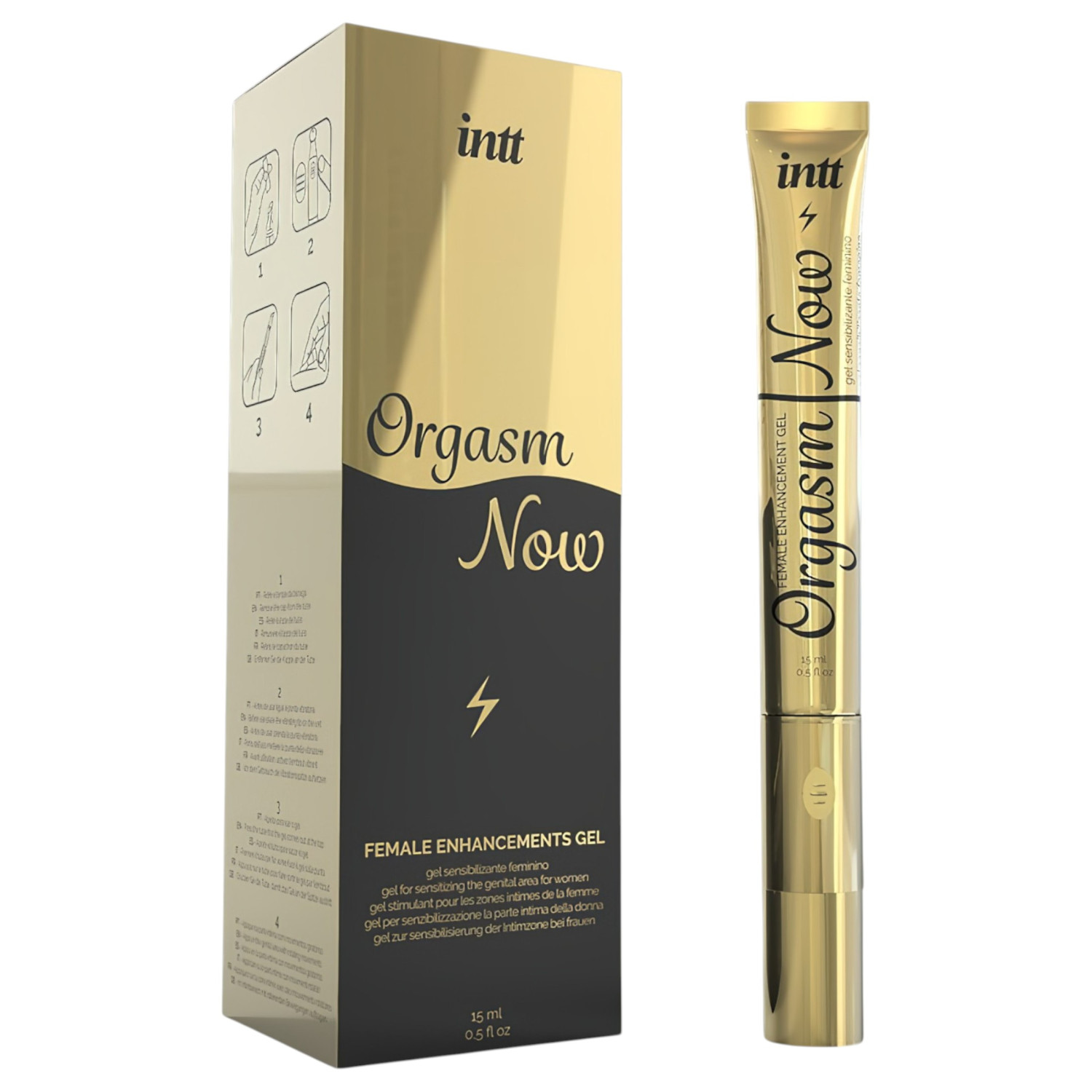 Intt Orgasm Now - stimulační gel na klitoris pro ženy - 15 ml