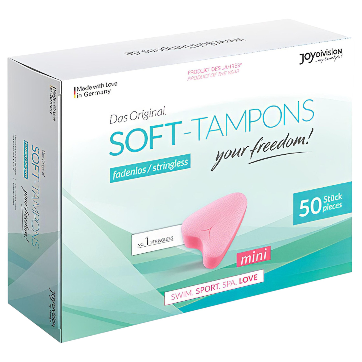 Joydivision Soft-Tampons mini - tampon bez šňůrky (50 ks)