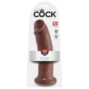King Cock 10 - velké dildo s přísavkou (25 cm