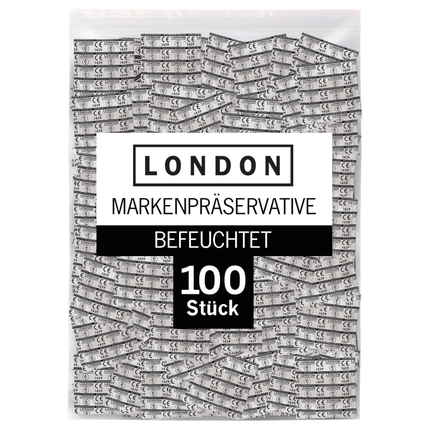 London - tenké kondomy - 100 ks
