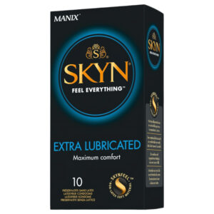 Manix SKYN Extra Lubricated - extra lubrikovaný bezlatexový kondom (10 ks)