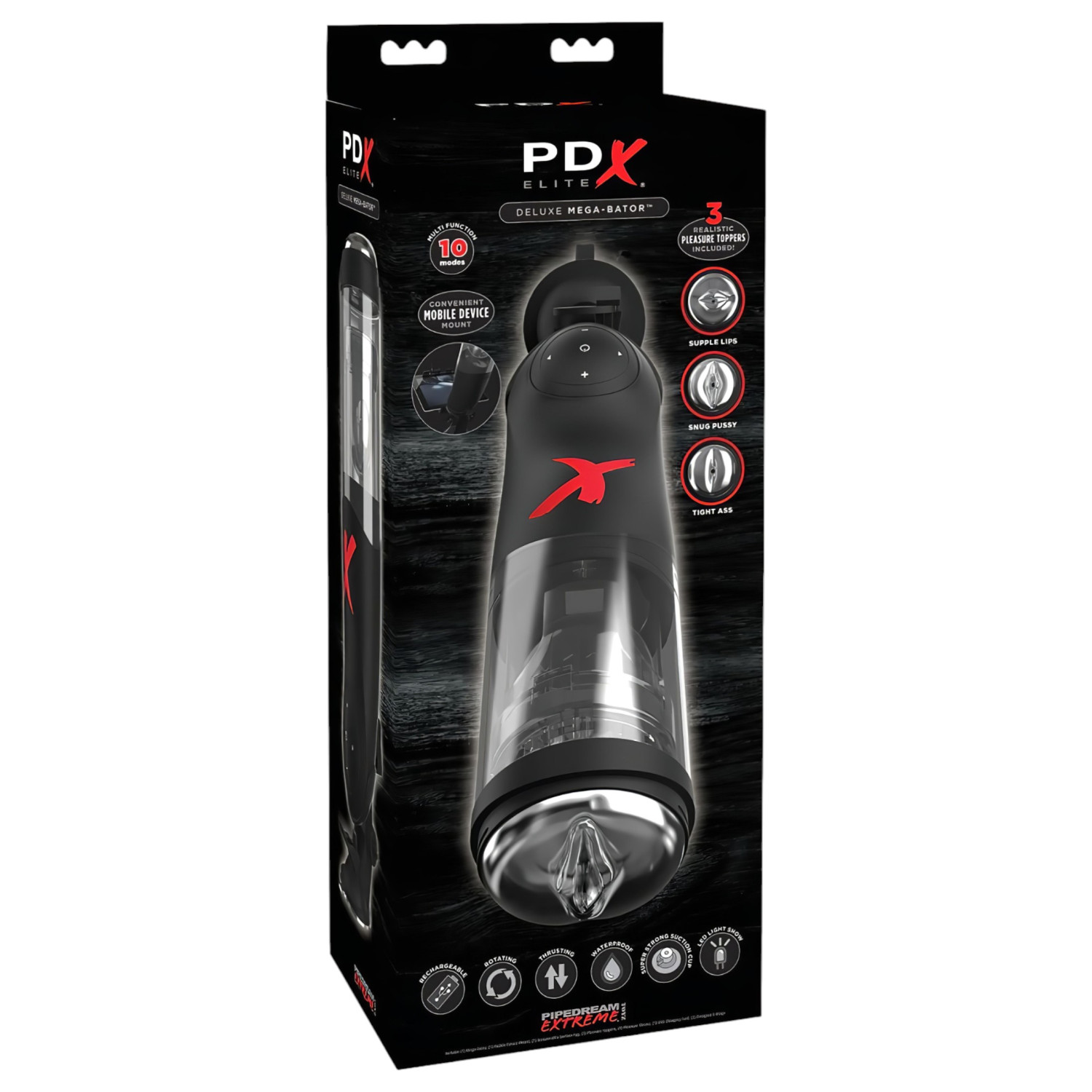 PDX Mega-Bator - automatický masturbátor - otáčivý