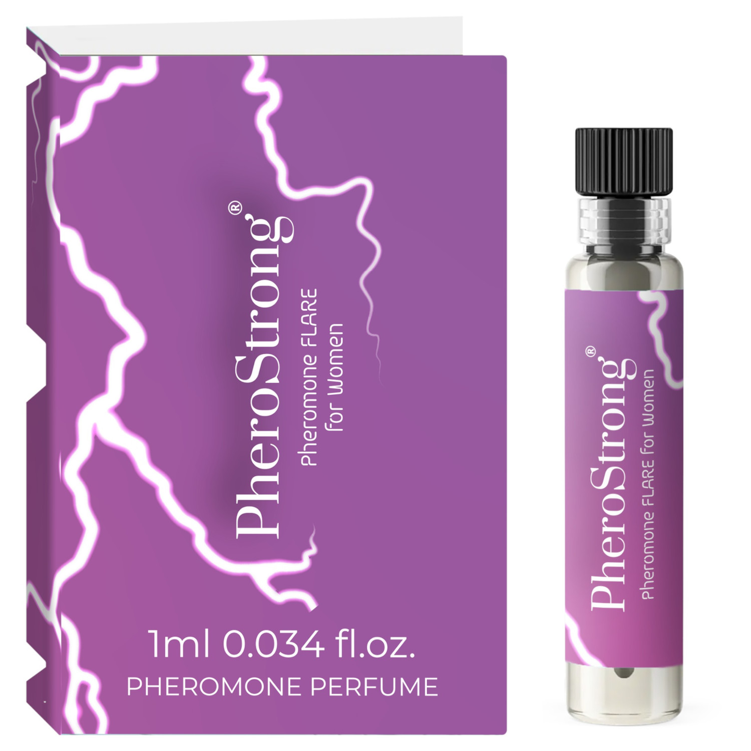 PheroStrong Flare - feromonový parfém pro ženy - 1 ml
