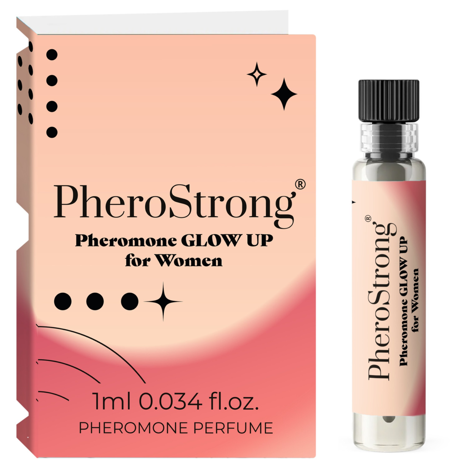 PheroStrong Glow up - feromonový parfém pro ženy - 1 ml