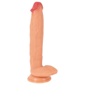 Realistixxx - realistický dildo s varlaty - extra velký - tělová barva