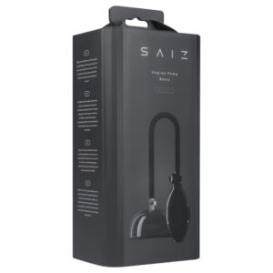 Saiz Basic - vaginální pumpa - průhledná/černá