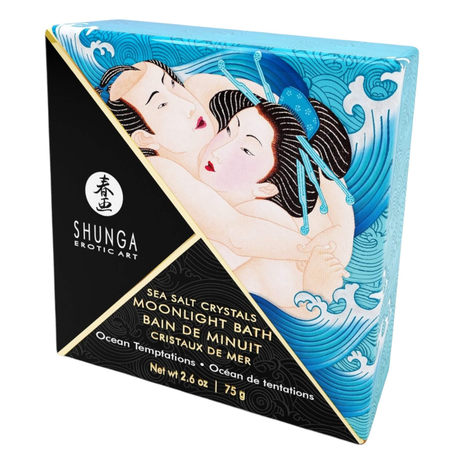Shunga - koupelová sůl s minerály z Mrtvého moře - Ocean Breeze - 75g