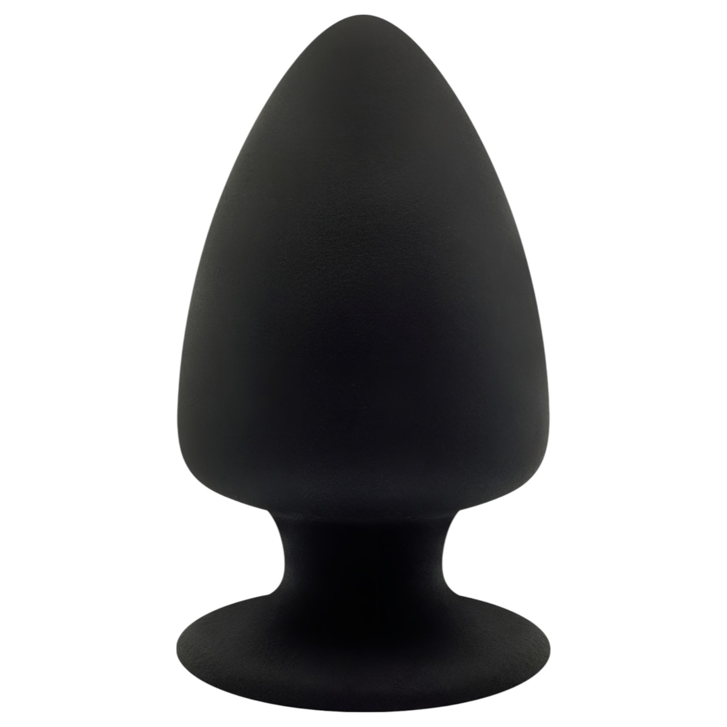 Silexd M - tvarovatelný anální kolík - 11 cm - černý