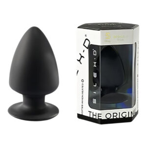 Silexd S - tvarovatelný anální dildo - 9 cm (černý)