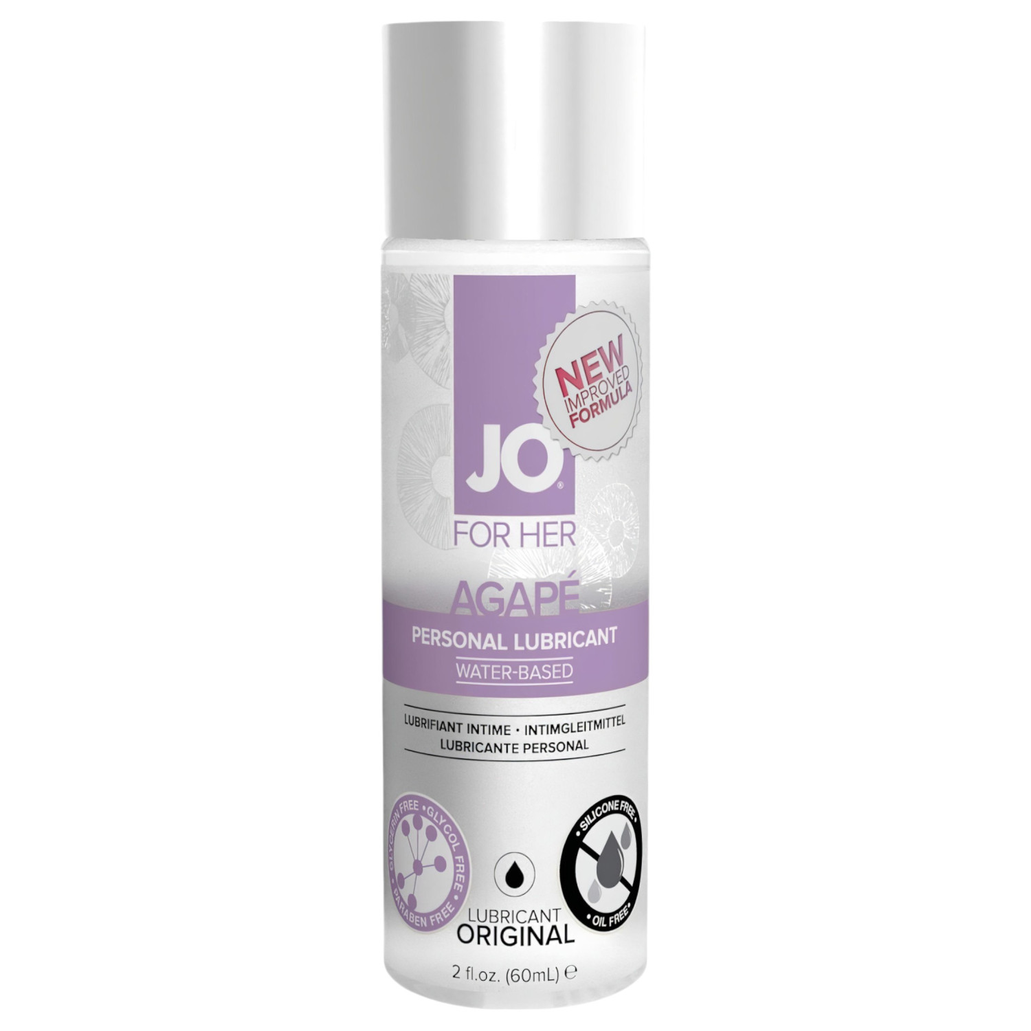 System JO Agape - lubrikant na vodní bázi - citlivý - 60 ml