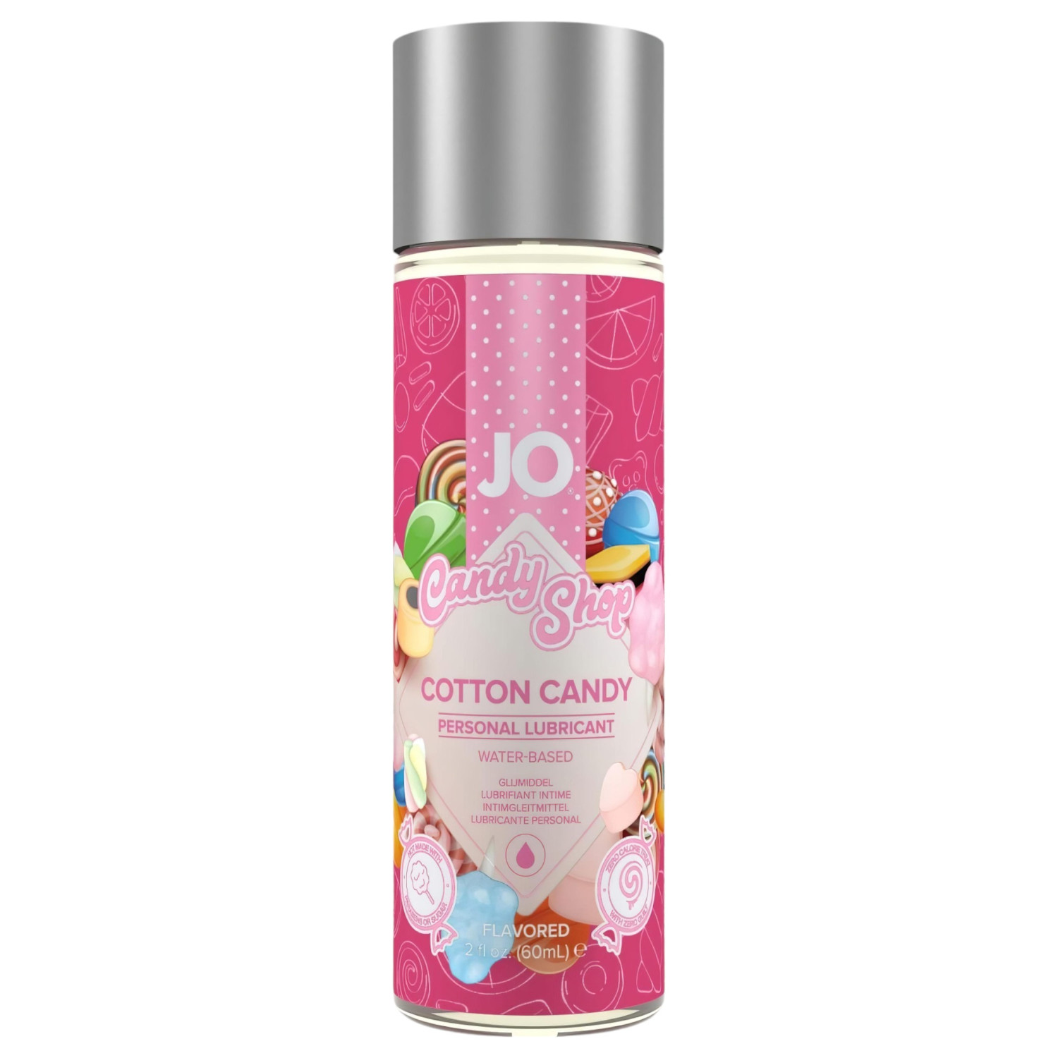 System JO - Candy Shop Cotton Candy - lubrikant na vodní bázi (60 ml)