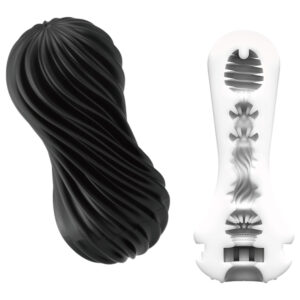 TENGA Flex - masturbátor - černý