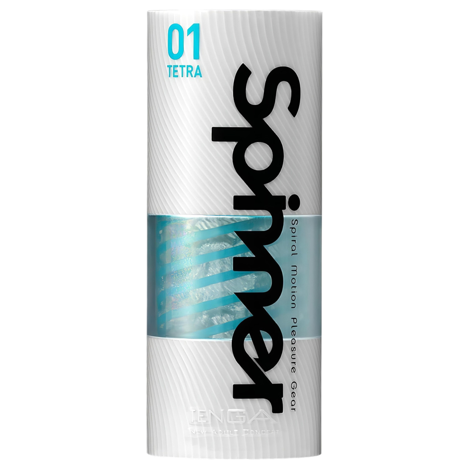 TENGA Spinner Tetra - masturbátor - průhledný