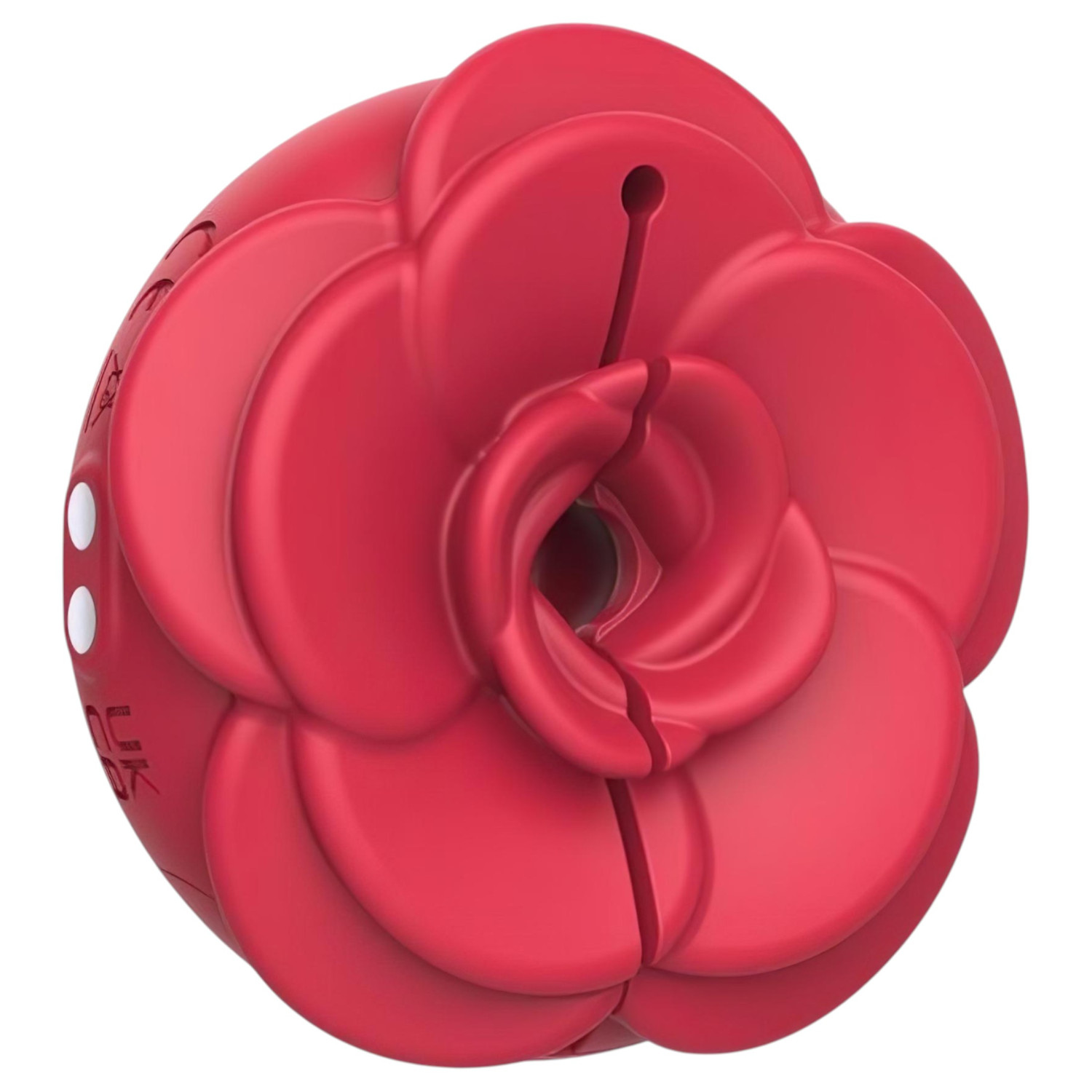 Teazers Rose - vibrační svorky na bradavky - červené