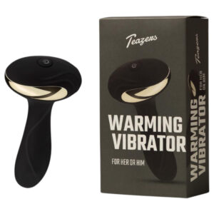 Teazers - vyhřívací anální vibrátor a stimulátor prostaty (černý)