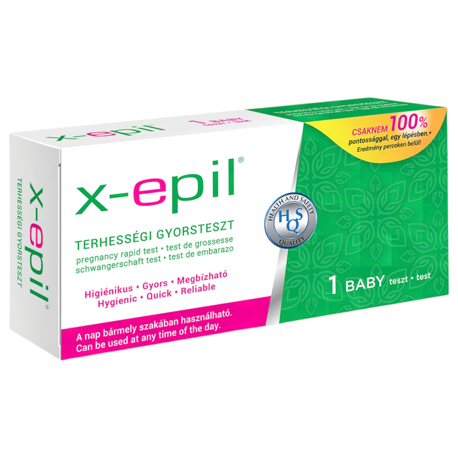 X-Epil - těhotenský rychlotest proužek - 1 ks
