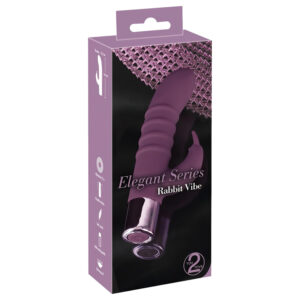 You2Toys - Rabbit Vibe - akumulátorový vibrátor na bod G s klitorálním raménkem (fialový)