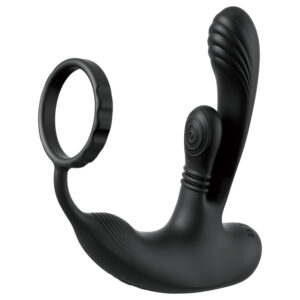 Anal Fantasy Ass-Gasm IntiMotion - anální a prostatický vibrátor (černý)