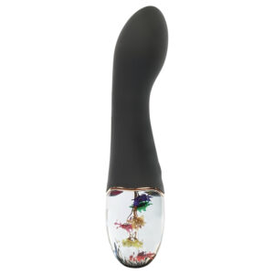 LOVISS Flower - vibrátor na bod G (černý)