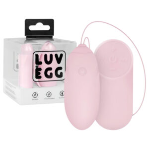 LUV EGG - nositelné akumulátorové rádiové vibrační vajíčko (růžové)
