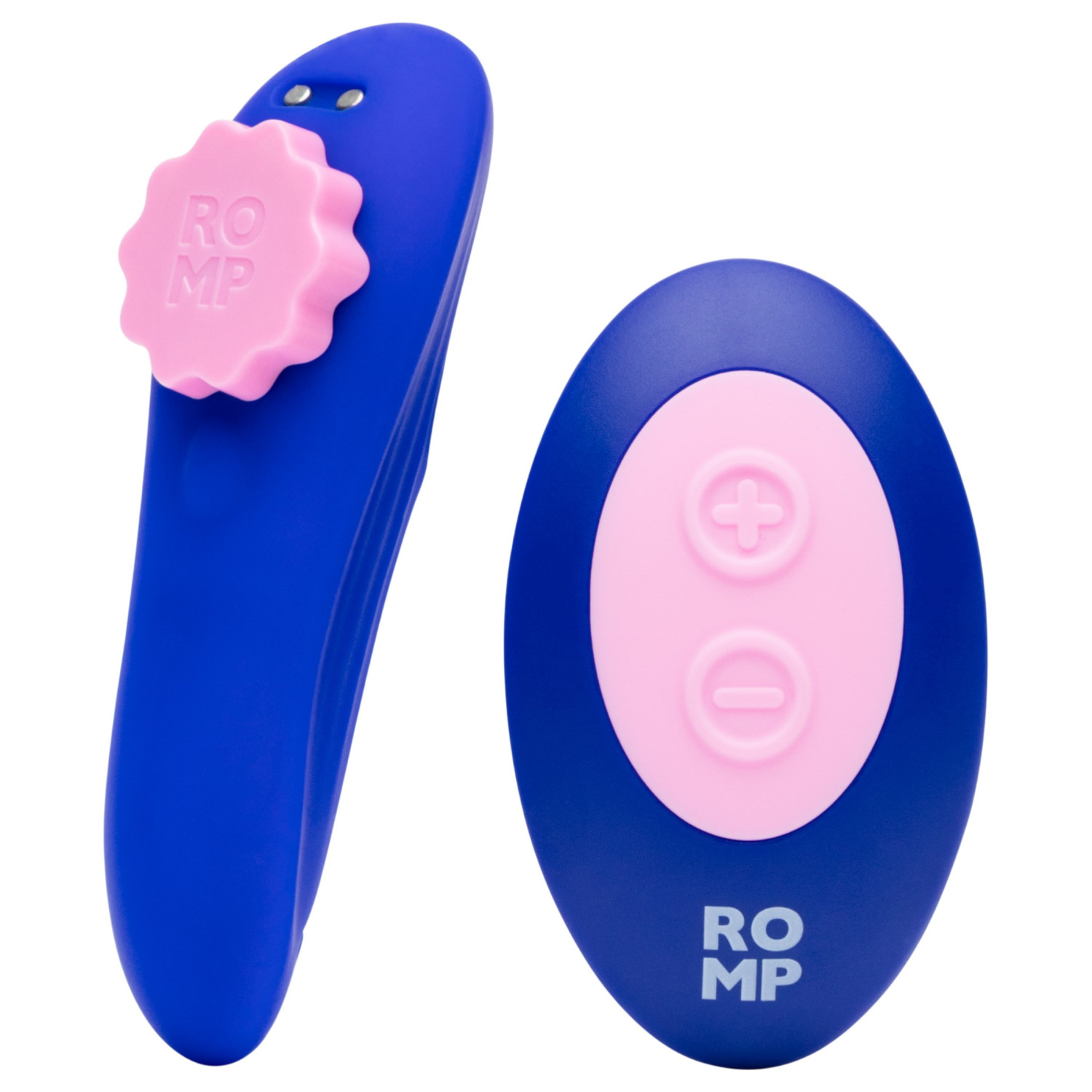 ROMP Party - nositelné vibrační kalhotky s dálkovým ovládáním (fialové)