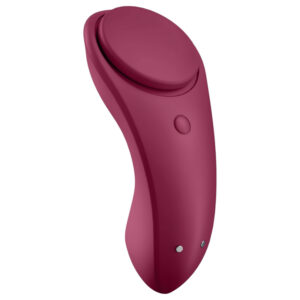 Satisfyer Sexy Secret - nositelné vibrační kalhotky ovládané aplikací (červené)