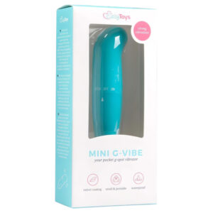 EasyToys - vibrátor na G-bod mini - modrá