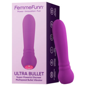 FemmeFunn - vibrátor bullet - prémiová kvalita - fialová