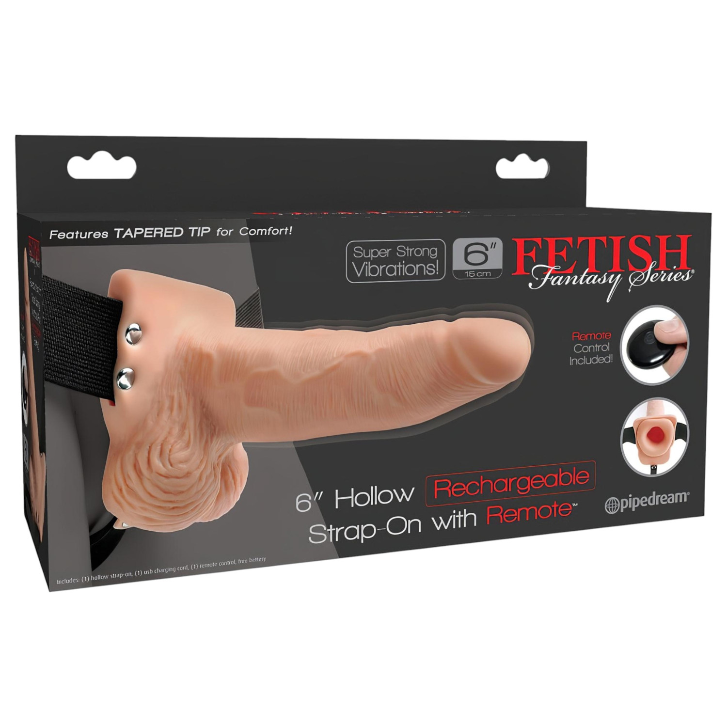 Pipedream - Fetish Strap-On 6 - připínací