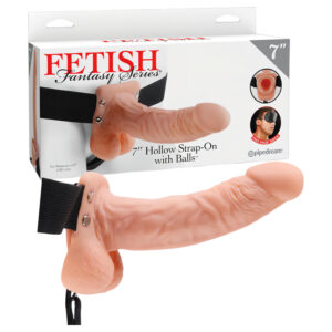 Pipedream - Fetish Strap-on 7 - připínací dildo (tělová barva)