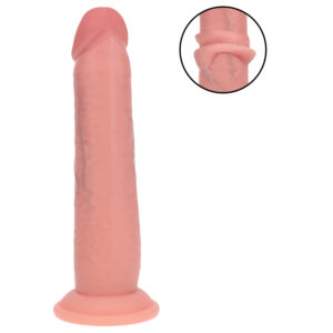 RealRock - dvouhustotní realistické dildo (tělové) - 20