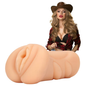 S-Line Cowgirl - realistická umělá vagína (tělová barva)