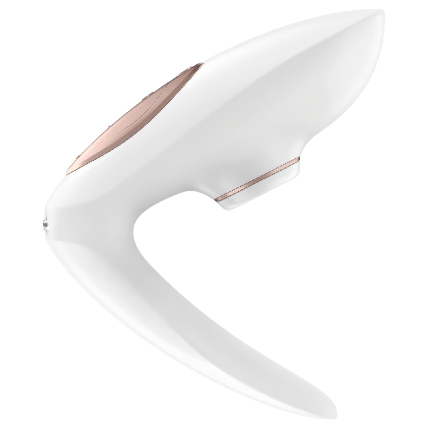 Satisfyer Pro 4 Couples - akumulátorový párový vibrátor s tlakovými vlnami (bílý)