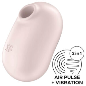 Satisfyer Pro To Go 2 - stimulátor klitorisu s tlakovými vlnami (béžový)
