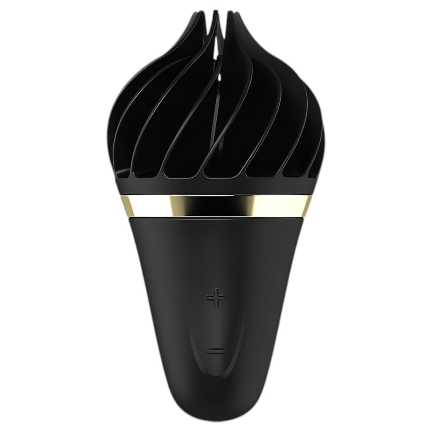 Satisfyer Sweet Treat - akumulátorový rotační vibrátor na klitoris (černý)