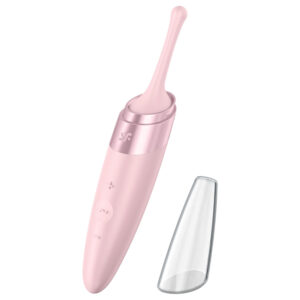 Satisfyer Twirling Delight - vodotěsný vibrátor na klitoris (růžový)