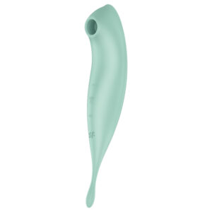 Satisfyer Twirling Pro - vibrátor na klitoris ovládaný aplikací (máta)