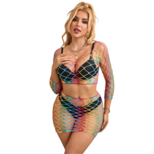 Subblime 952440 - duhová síťovaná souprava (S-L)